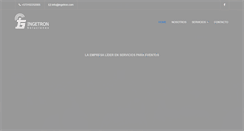 Desktop Screenshot of ingetron.com
